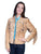 Scully Leather Womens Beaded Fringe Conchos Boar Suede Jacket Old Rust