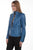 Scully Womens Denim Lamb Lightweight Jacket M