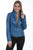 Scully Womens Denim Lamb Lightweight Jacket S