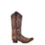 Corral Ladies Embroidery Brown Cowhide Leather Cowgirl Boots