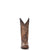 Corral Ladies Embroidery Antique Brass Cowhide Leather Cowgirl Boots