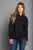Kimes Ranch Womens Linville Black Cotton blend L/S Shirt