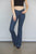 Kimes Ranch Womens Lola Jeans Dark Indigo Cotton Blend Wide Flare Leg 4x30