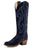 Macie Bean Womens Midnight in Paris Marine Blue Suede Cowboy Boots 6.5 M