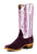 Macie Bean Womens Cosmic Cowgirl Pink Metallic Leather Cowboy Boots 7.5 M