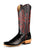 Macie Bean Womens Top Hand Black Caiman Belly Cowboy Boots