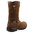 Twisted X Mens 11in All Around Waterproof Taupe Leather Work Boots