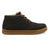 Twisted X Mens High-Top Kicks Charcoal Leather Work Shoes