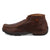 Twisted X Mens Driving Moc Copper Leather Chukka Boots