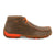 Twisted X Mens Driving Moc Bomber/Neon Orange Leather Chukka Boots