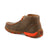 Twisted X Mens Driving Moc Bomber/Neon Orange Leather Chukka Boots