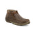 Twisted X Mens Driving Moc Laced Bomber Leather Chukka Boots