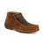 Twisted X Mens Driving Moc Woven Oiled Saddle/Midnight Leather Chukka Boots