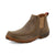 Twisted X Mens 4in Driving Moc Bomber Leather Chelsea Boots