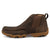 Twisted X Mens 4in Driving Moc Root Beer Leather Chelsea Boots
