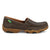Twisted X Mens Driving Moc Eco Dust/Cocoa Leather Slip-On Shoes