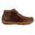 Twisted X Mens Driving Moc Quilted Toffee Leather Chukka Boots
