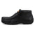 Twisted X Mens Chukka Driving Moc CT Black Leather Work Boots