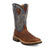 Twisted X Mens 12in Horseman Distressed Saddle/Peacock Leather Cowboy Boots