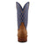 Twisted X Mens 12in Hooey Inca Gold/Twilight Blue Leather Cowboy Boots