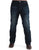 B Tuff Mens Iron Dark Wash Cotton Blend Jeans