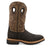 Twisted X Mens 12in Western Alloy Toe Brown/Bomber Leather Work Boots