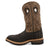 Twisted X Mens 12in Western Alloy Toe Brown/Bomber Leather Work Boots
