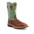 Twisted X Mens 12in Western ST MetGuard Cognac/Lime Leather Cross Work Boots