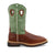 Twisted X Mens 12in Western ST MetGuard Cognac/Lime Leather Cross Work Boots