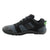 Belleville Mens MINI-MiL Low-Cut Barefoot Activity Black/Mint Faux Leather Shoes