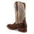 Twisted X Mens 12in Rancher Western Tobacco Brown/Sand Leather Cowboy Boots