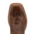 Twisted X Mens 12in Rancher Western Tobacco Brown/Sand Leather Cowboy Boots