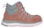 Moxie Trades Womens Trisha Composite Toe Pink Suede Work Boots