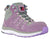 Moxie Trades Womens Trisha Composite Toe Purple Suede Work Boots
