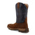 Twisted X Mens 11in UltraLite X Nano Toe Mocha/Denim Leather Work Boots