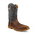 Twisted X Mens 12in UltraLite X Nano Toe Brown/Electric Blue Leather Work Boots
