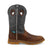Twisted X Mens 12in UltraLite X Nano Toe Brown/Electric Blue Leather Work Boots