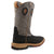 Twisted X Mens 12in Western EH SR Charcoal/Grey Leather Work Boots