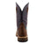 Twisted X Mens 12in Western WP Alloy Toe Mocha/Navy Leather Work Boots