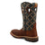 Twisted X Mens 12in Western Nano Toe Mocha/Slate Leather Work Boots