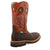 Twisted X Mens 12in Western Nano Toe WP Brown/Orange Leather Work Boots