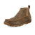 Twisted X Mens 4in Driving Moc Bomber Leather Chelsea Boots