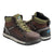 Nautilus Mens Urban Mid Brown Faux Leather Work Boots