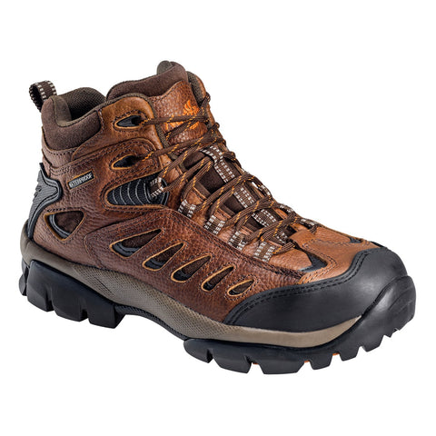 Nautilus Mens Specialty Athletic Brown Leather IC EH SR Work Boots