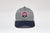 Kimes Ranch Unisex Notary Trucker Grey Heather Cotton Baseball Cap Hat
