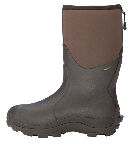 Dryshod Mens Overland Max Extreme-Cold Mid Khaki/Timber Rubber Work Boots