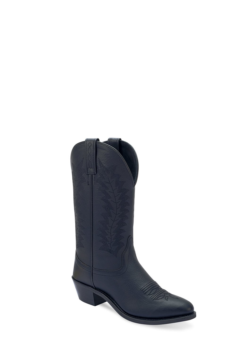 Old West Womens Western Black Leather Cowboy Boots â The Western Company