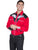 Scully Mens Shirt Western Red Poly Blend Four Ace Embroidery L/S