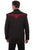 Scully Mens Black/Crimson Polyester Floral Blazer