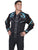 Scully Western Mens Black Polyester L/S Phoenix Western Shirt